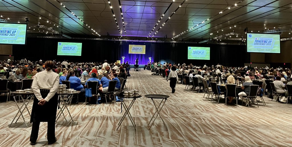 doelouisiana's tweet photo. What an awesome kick-off to our 2022 Early Childhood Conference! #LaEarlyChildhood
A big thank you to our keynote speaker @SmartStart_FC CEO Dr. Louis Finney, Jr., @mayorcantrell and @FirstLadyOfLA for helping us #PowerUpEC! https://t.co/SQToOENhAx