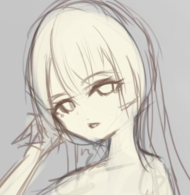 235日目&87目
ゲームのCGのラフ3枚目、一部分だけ!
日本酒瓶一本飲んで全然進みませんでした
#1000日間お絵描き
#100日チャレンジ 