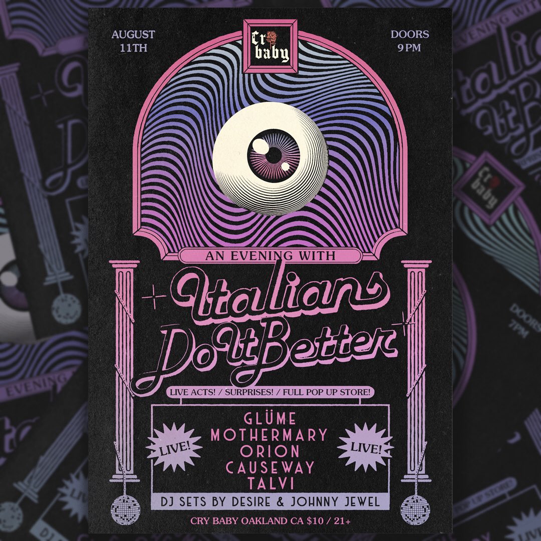 See you in Oakland! Ticket link in bio 🖤