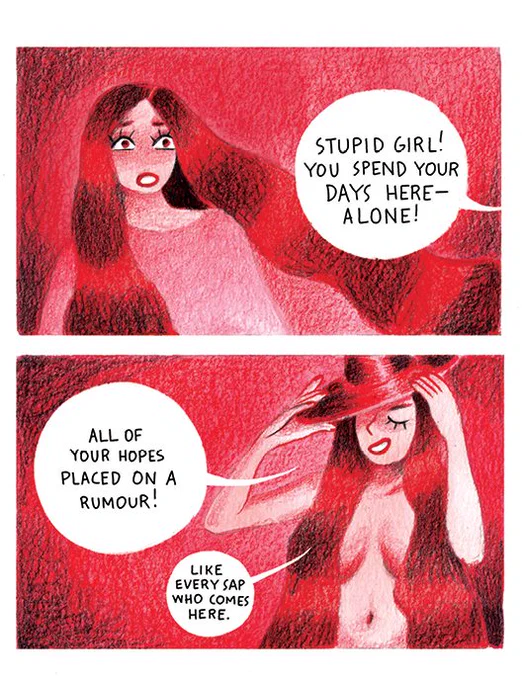 🏝️The Island by joy san 🌱- Part 7/12 - Published by @Short_Box in 2018 - A ticket to an exciting and mysterious destination will solve all your problems. Read more of my comics at https://t.co/Y7nBxwH6mK and support me at https://t.co/4SrDEYQhIi Thank you for reading! 