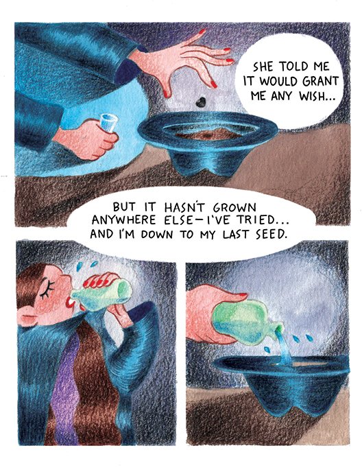 🏝️The Island by joy san 🌱- Part 2/12 - Published by @Short_Box in 2018 - A ticket to an exciting and mysterious destination will solve all your problems. Read more of my comics at https://t.co/Y7nBxwH6mK and support me at https://t.co/4SrDEYQhIi Thank you for reading! 