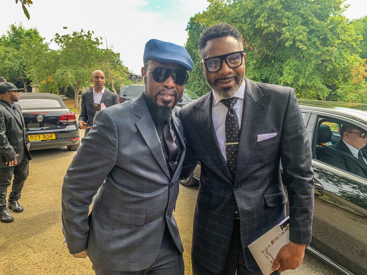 ShoggyShoggz's tweet photo. Thanking God for the life of 88 year old Ma Daphne Sylvena Fearon [@Spencer_Fearon’s mum]. What a beautiful time spent with this beautiful family. Wonderful church &amp; cremation service at West Norwood &amp; reception in Brixton. So nice meeting  @peteratownsend &amp; @gershomallen too. https://t.co/DU1xQSzTpk
