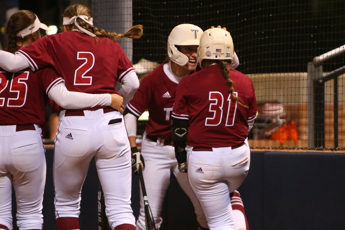 There's nothing like a good home run celebration 😍 #OneTROY ⚔️🥎