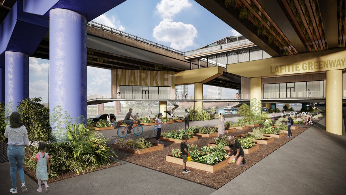 Terri + Ian Dreyer discuss repurposing existing infrastructure into multi-use community “arx”, or hubs. While the concepts are site specific, the intention is that the design strategy would be easily modified + applied to similar sites throughout the city.
neworleanscitybusiness.com/blog/2022/07/2…