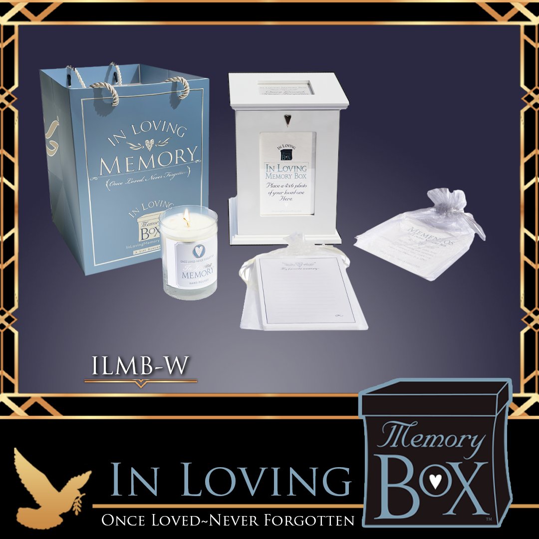 BassMollett's tweet photo. The In Loving Memory Box kit contains everything a family needs to collect and store treasured memories and mementos of a loved one.
https://t.co/ybOKgDoHwz
#funeraldirector #funeralhome #remembrance #memorialbox #memorybox #memorial #funeraltribute #funeraldirectorlife https://t.co/fIqTySH221