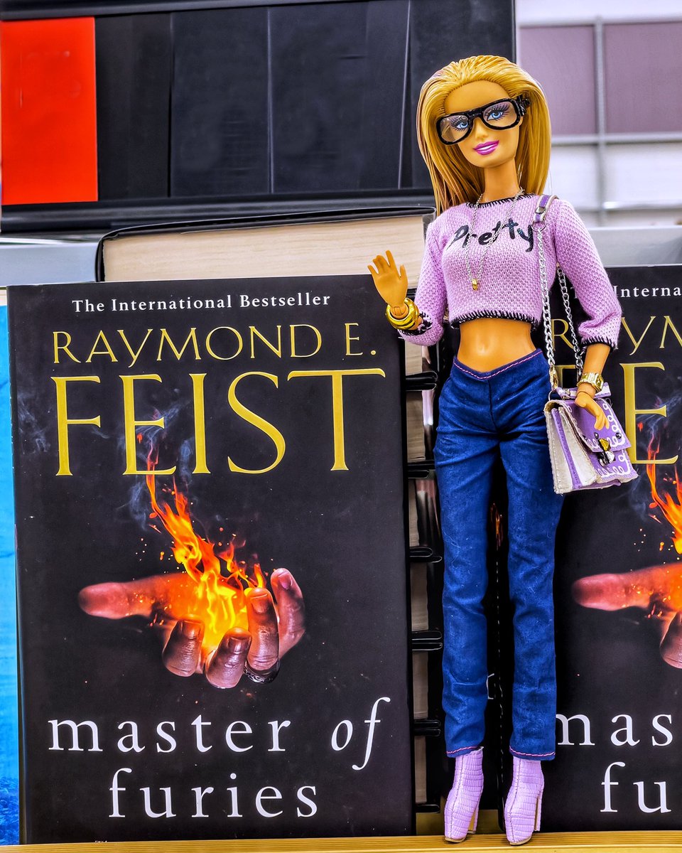 The most above O.K. author of all time, @refeist , has just released the final book of his new trilogy. ✋🏻

Master of Furies, the third book of the Firemane Saga. 📖❤️✋🏻

I’m about to start reading it. I highly recommend it and highly recommend his Riftwar cycle of books.” 📖❤️✋🏻