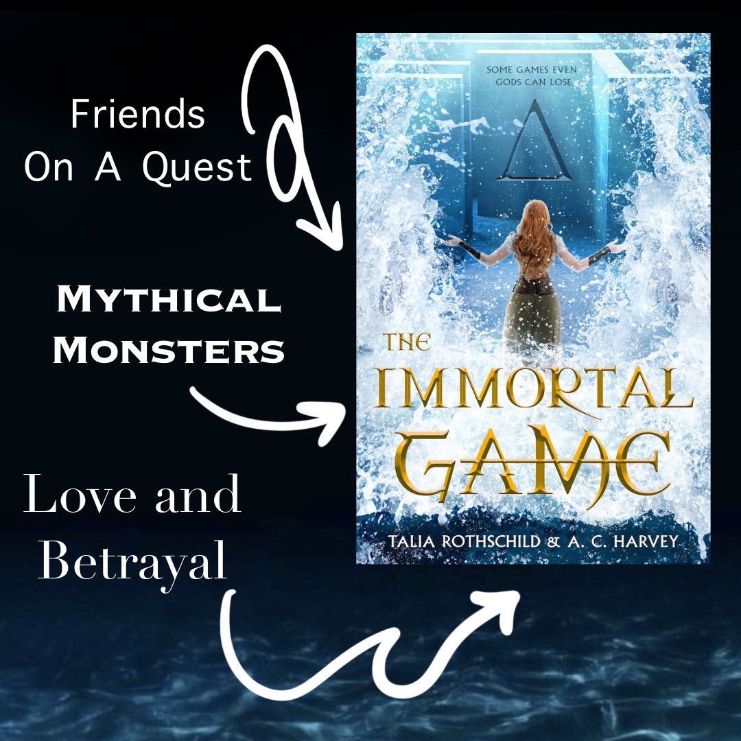 ACHarvey_'s tweet photo. There’s still time to add THE IMMORTAL GAME to your summer reading list!  #yanovel #summerreading #greekmythology #actionadventure #quest #monsters #love #betrayal #friends #theimmortalgame @TaliaRothschild https://t.co/MRcXNbIZfQ
