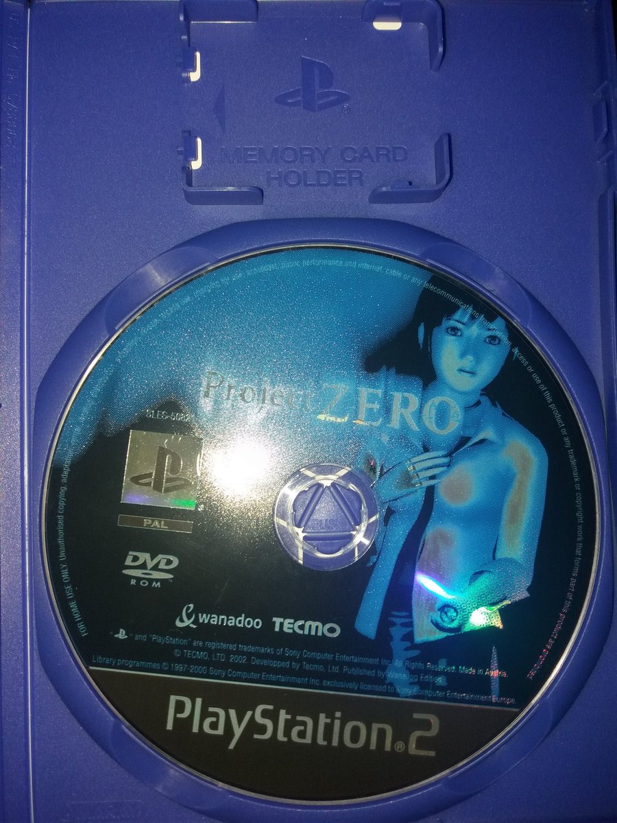 JillJVF96's tweet photo. My #ProjectZero copy has arrived*-*
Hear me out,I already beat #FatalFrame trilogy during early teens but I saved only my fav chapter,#PZ2(I USED TO BE SO STUPID)so now I'm trying to find my lost titels but #PZ3 is way too expensive😭
I hope for a remaster tho
#SurvivalHorror #零 https://t.co/a0Qv6j9r95