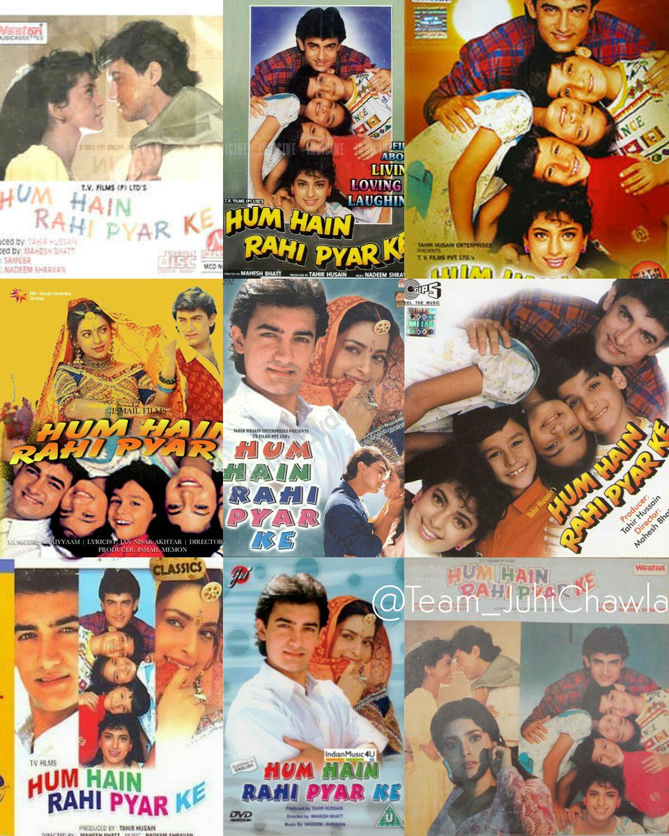 Team_JuhiChawla's tweet photo. #OnThisDay July 23, 1993 Super Hit and Evergreen movie 'Hum Hain Rahi Pyar Ke' released!
@iam_juhi mam
Aamir khan Sir
@kunalkemmu Sir
@MaheshNBhatt Sir
#29YearsOfHumHainRahiPyarKe
#29YearsOfHHRPK
#AamirKhan #JuhiChawla https://t.co/xex4sGDRKV
