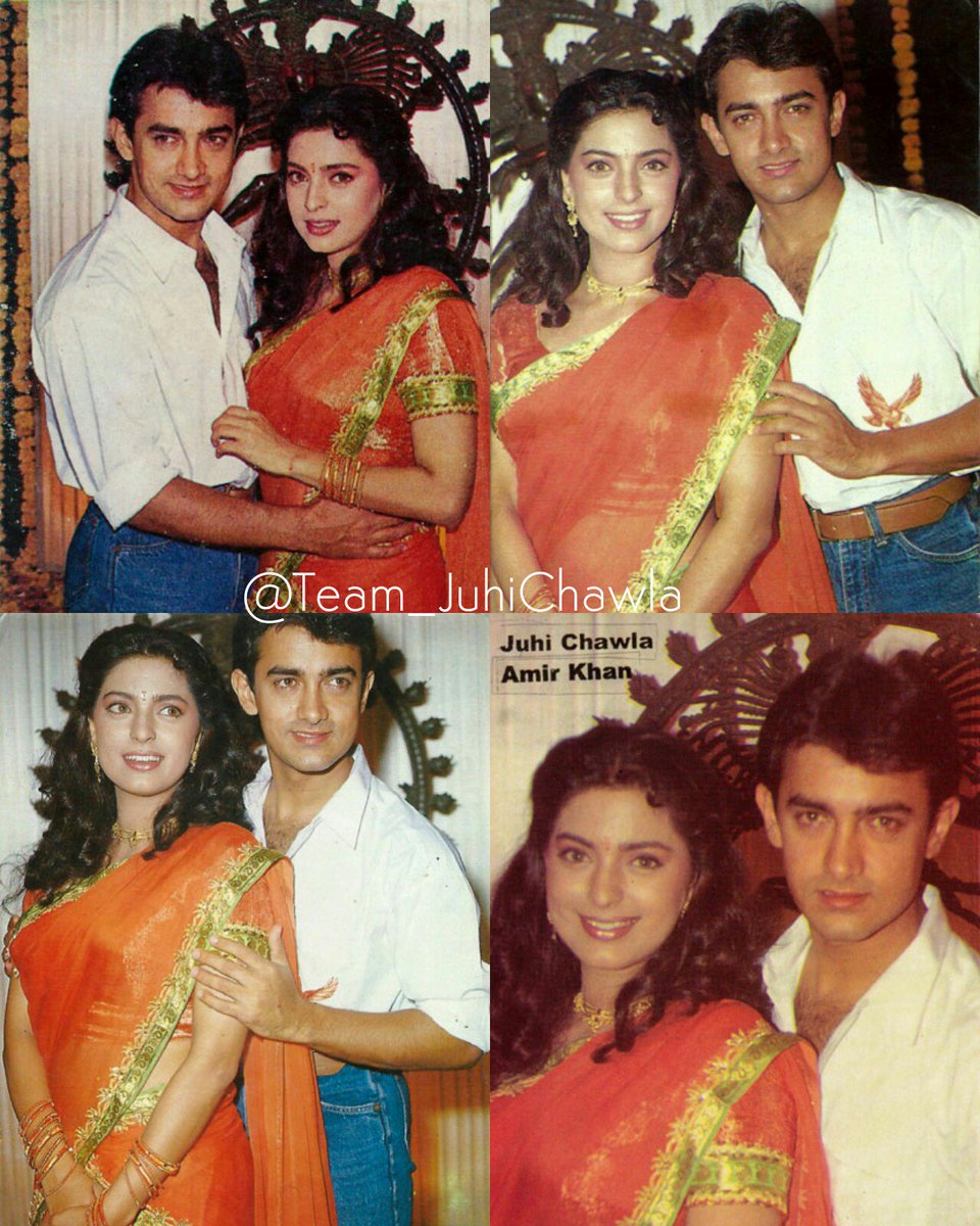 Team_JuhiChawla's tweet photo. Always Great to watch @iam_juhi mam & Aamir khan Sir together on-screen..โค๏ธโค๏ธ
#29YearsOfHumHainRahiPyarKe
#29YearsOfHHRPK
#AamirKhan #JuhiChawla https://t.co/we6hFgSHIW