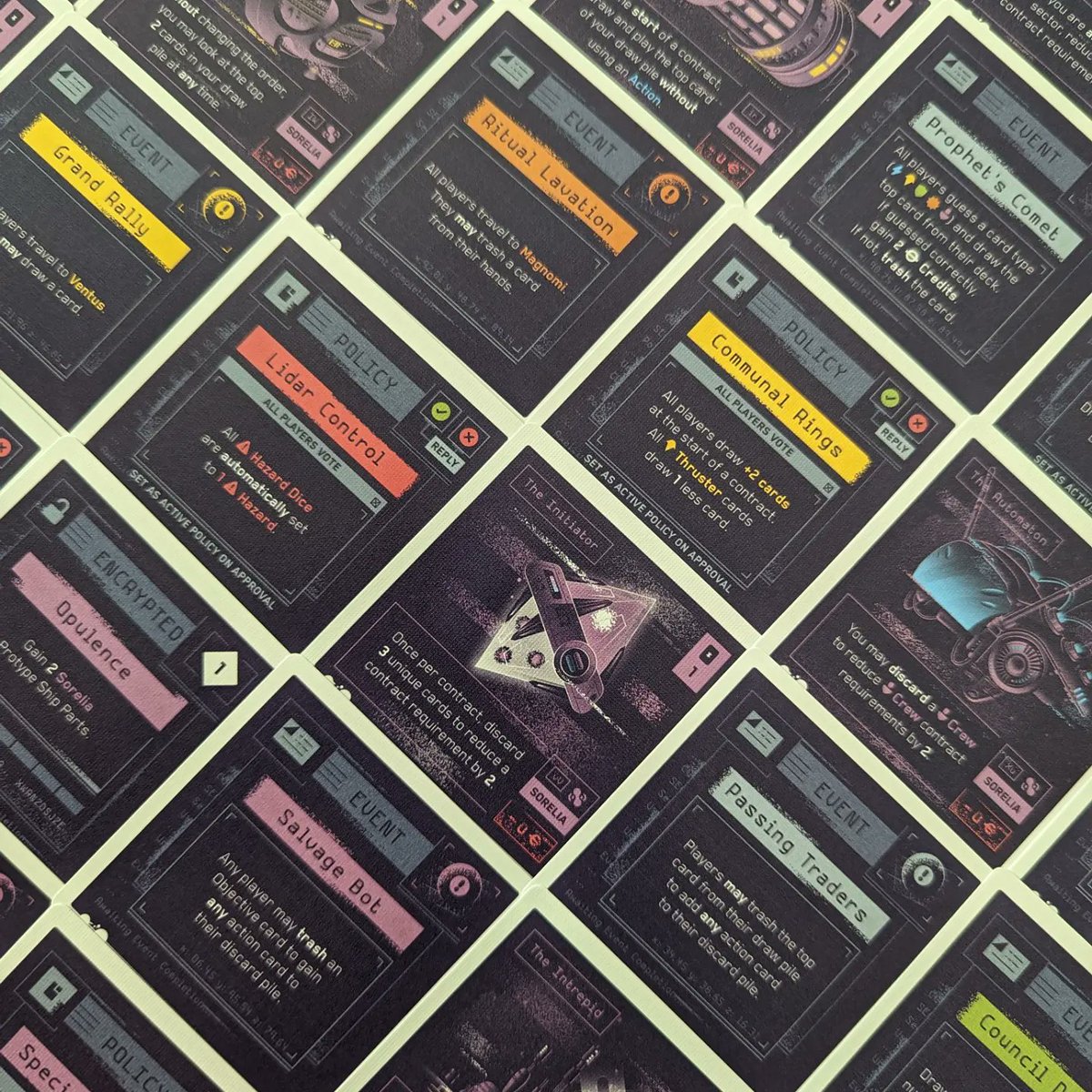 Alright, today I'm looking at the Moonrakers: Nomad expansion! This expansion overhauls contracts, scattering you across the galaxy and only letting you ally with players you're close to! More information on Instagram!

<a href="/MoonrakersGame/">Moonrakers</a>

instagram.com/p/CgUy-Vlvkuv/…