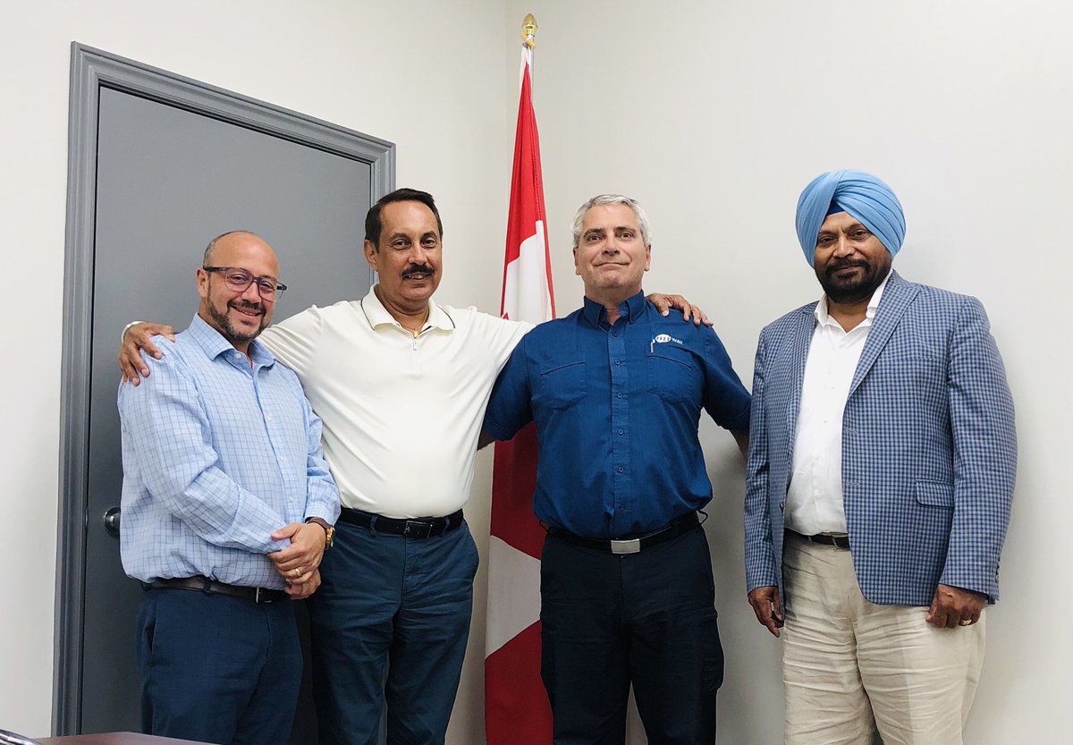 Glad to meet with  President and Vice President of ATU 1572 for MiWay Transit today along with Campaign Chair Baljit Sikand.
Will continue conversations with them.
