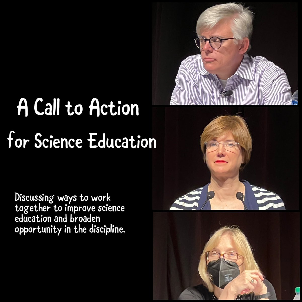 @jamesbshort @ErikaShugart @haschweingruber discussed A Call to Action for Science Education during #NSTA22