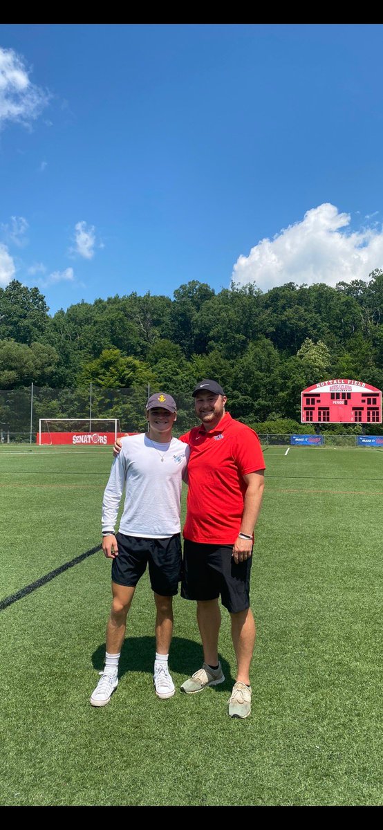 Thanks you to <a href="/Coach_Buzzard/">Josh Buzzard</a> for a great day at D&amp;E! <a href="/senatormlax/">Davis & Elkins Men's Lacrosse</a>