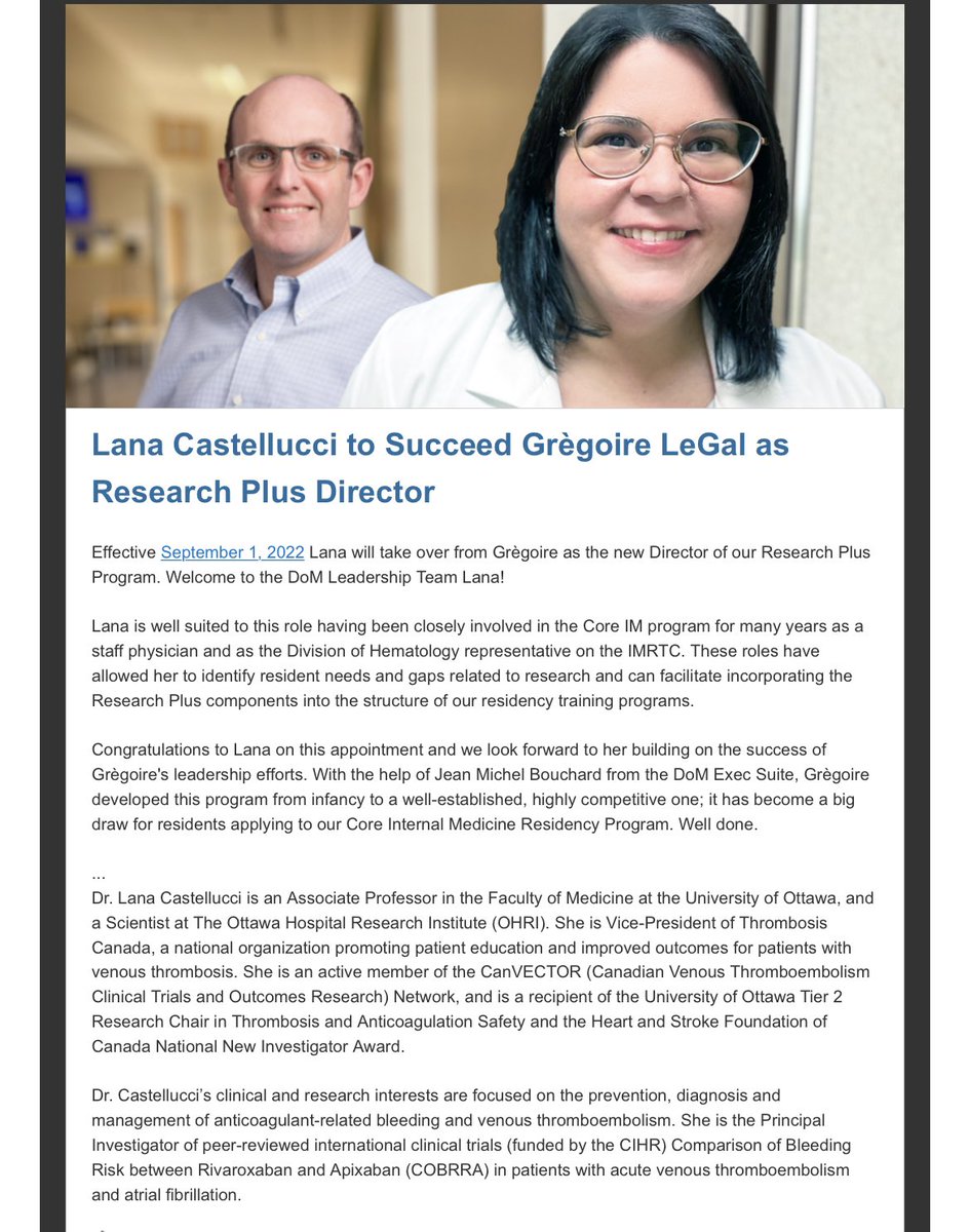 Congrats to my friend <a href="/LanaCastellucci/">Lana Castellucci</a> for her new job!!! I’m sure @grelegal is relieved to know this important program is in such good hands!