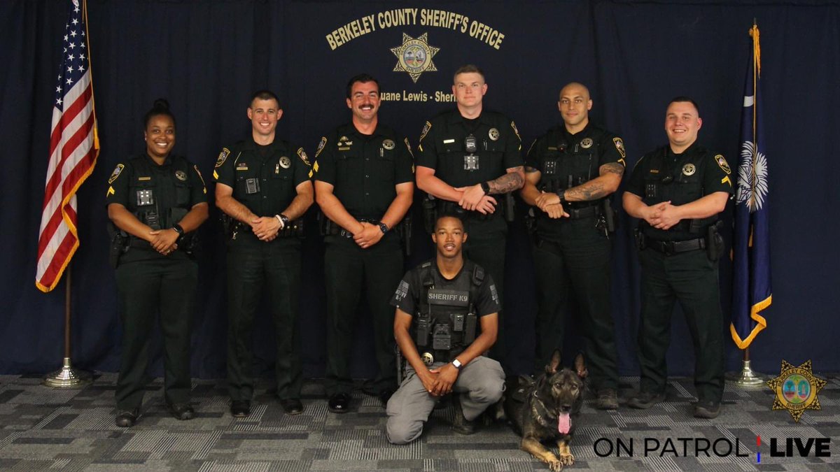#BERKELEY CO ARE YOU READY?! We are excited for tonight's premiere of <a href="/ReelzChannel/">REELZ</a> <a href="/OfficialOPLive/">On Patrol: Live</a>. In preparation of the premiere, we would like to release a photo of a few of the deputies you will get to see featured on the show.

#OPL 
#OnPatrolLive
#PDNation 
#BerkDoesWerk