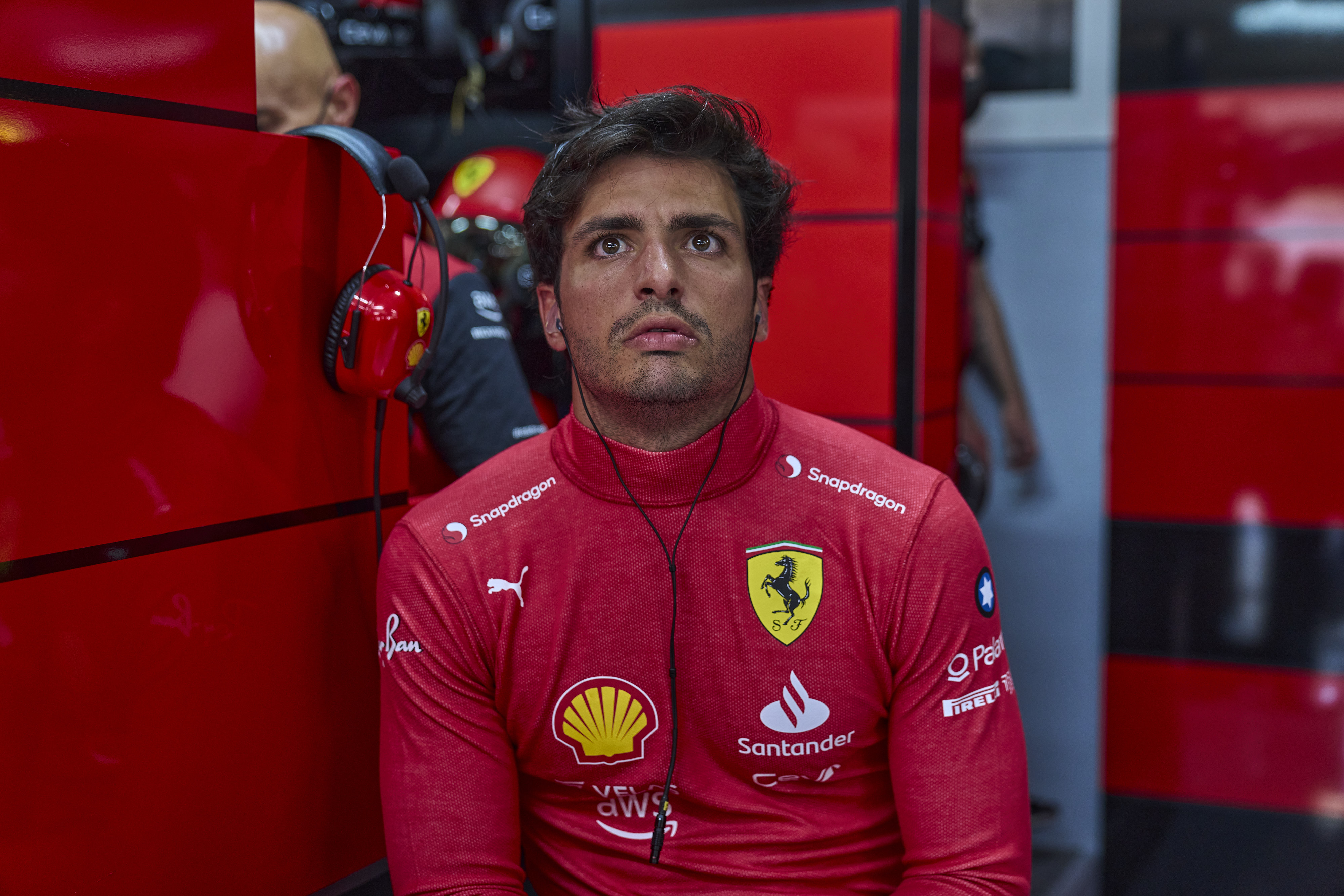 carlos sainx ferrari francia fp2