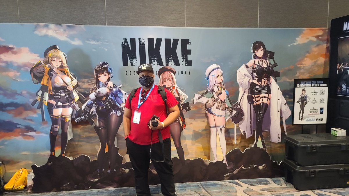 Checking out the Nikki booth at #SDCC2022 #ccnikke