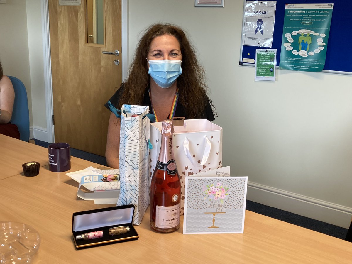 Our lovely Ops Manager Becca is off to get married ❤️ Have a wonderful day and a fabulous break #wedding