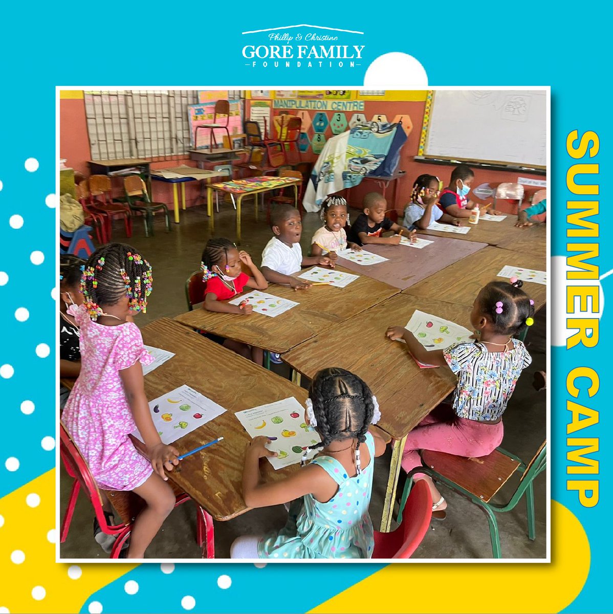 We are wrapping up week 3 of GFF Summer Camp today..just one week left!

The children have been participating in sports like tennis and football, and getting some extra help with academics! 

#gorefoundation #earlychildhoodeducation #summercamp