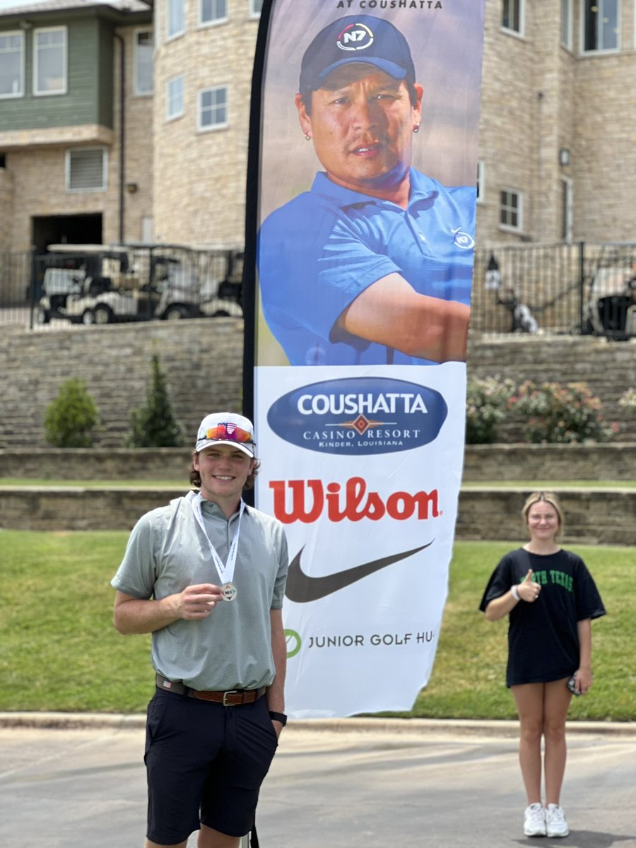 <a href="/AyersCason/">Cason Ayers</a> finishing -1 in some position of second place. He punched his ticket to the Junior National Championship in Louisiana in November. Way to represent the Eagles and congratulations.