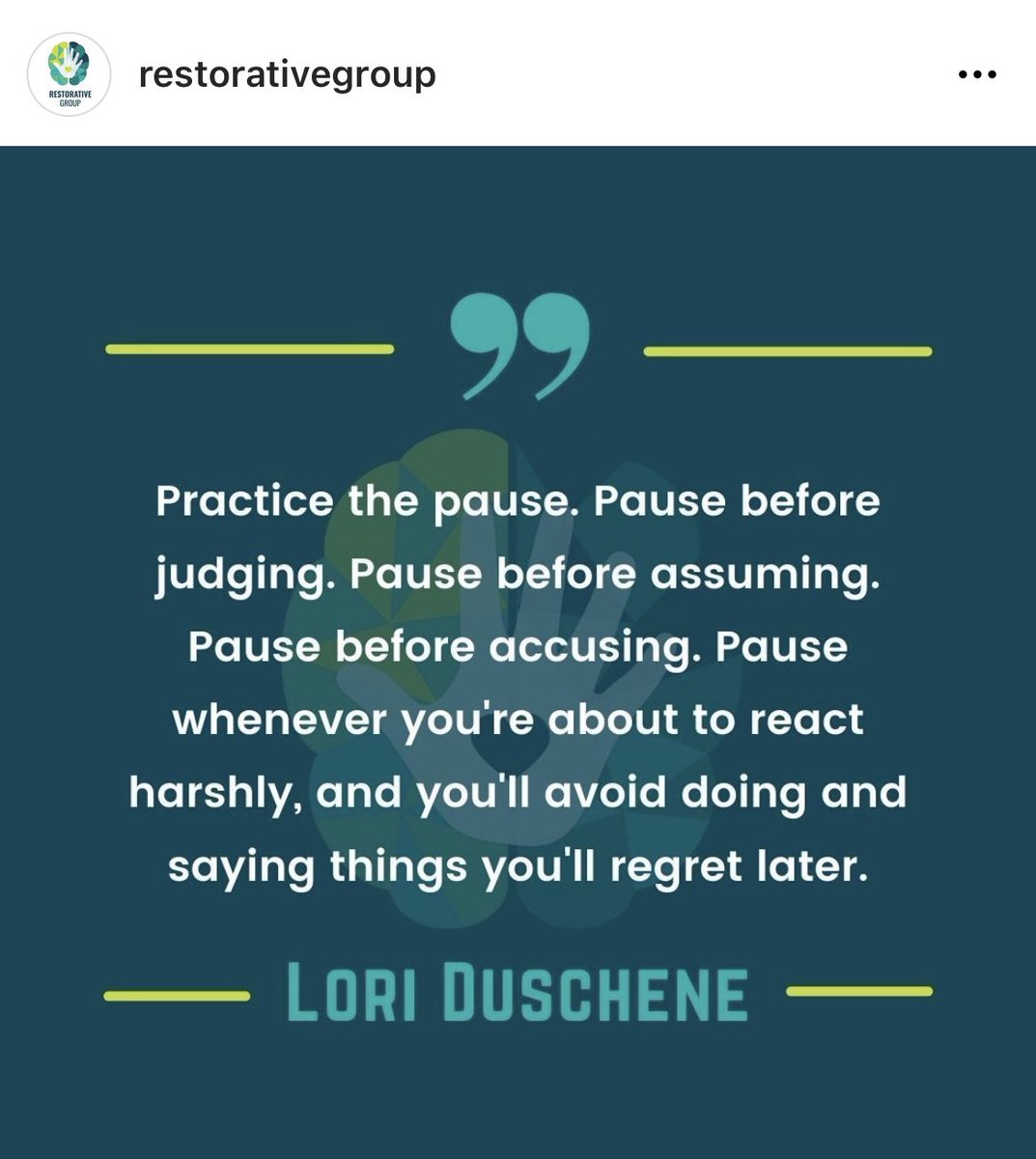 I was just talking about this with some educators. The pause is powerful!