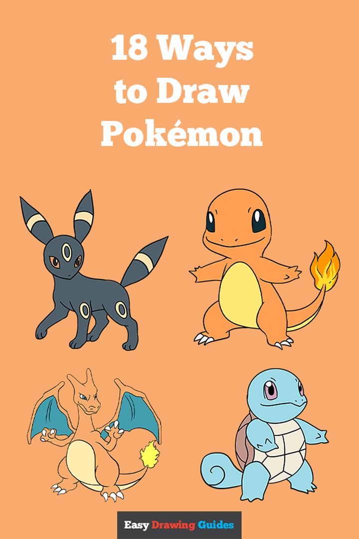 How to draw a Pokemon in an easy way - Quora-saigonsouth.com.vn