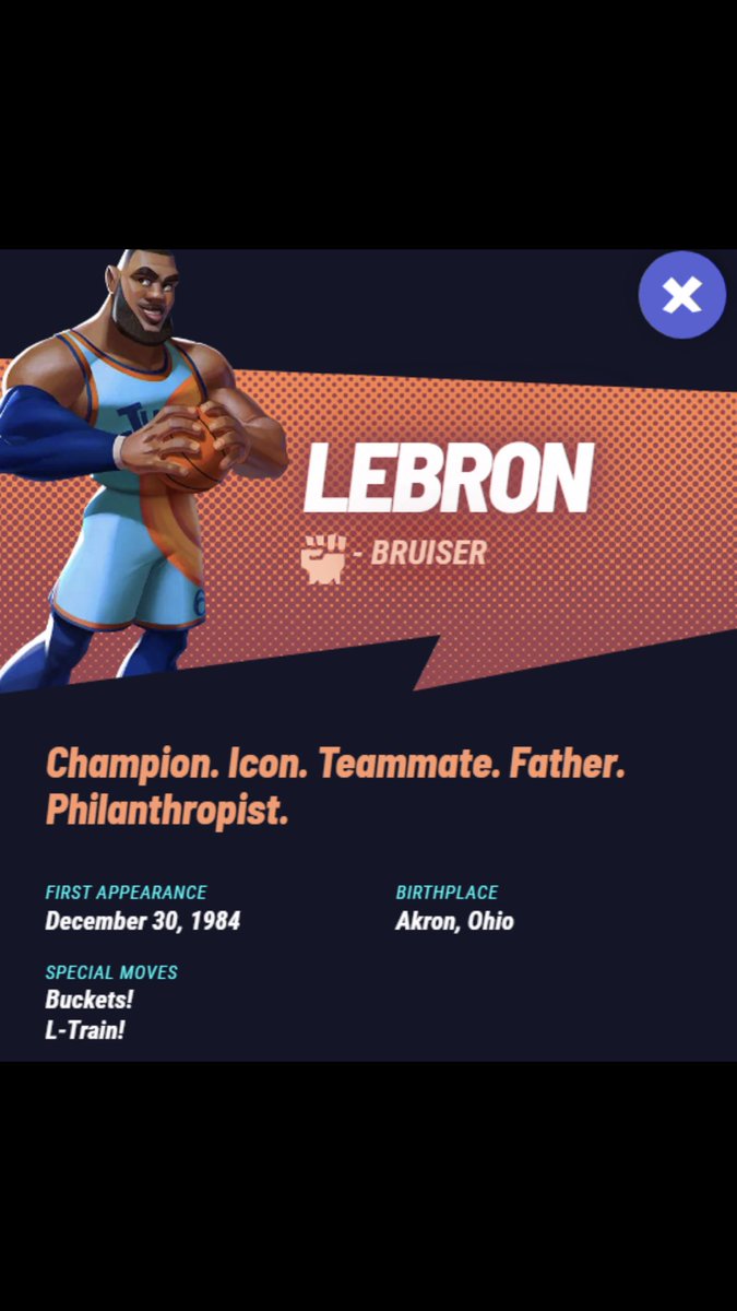 PapaGenos on Twitter "Lebron joining MultiVersus is officially the 2nd