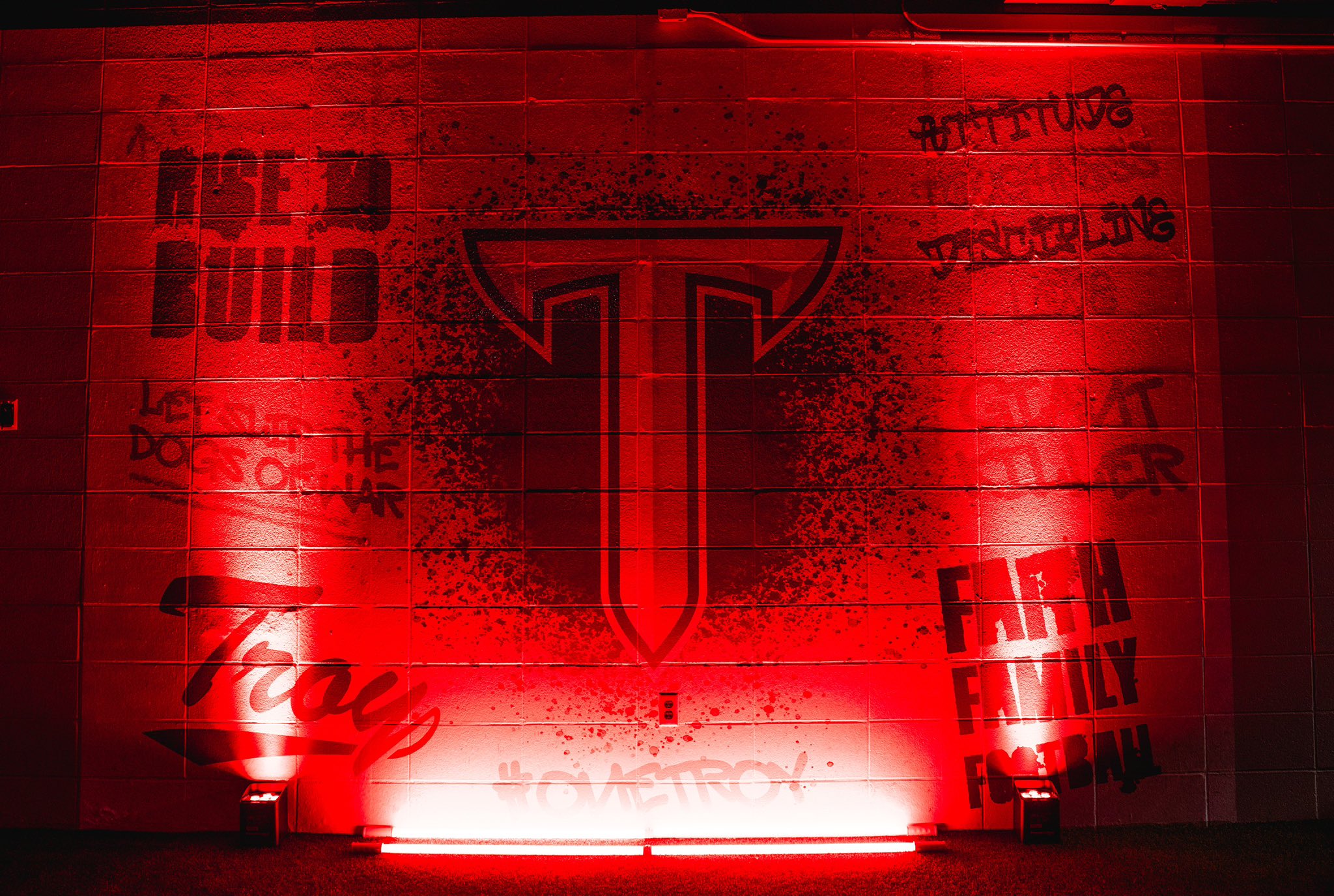 Troy Trojans  Troy trojans, Troy, Neon signs