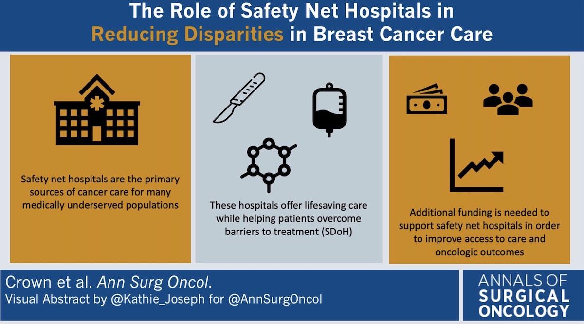The Role of Safety-Net Hospitals in Reducing #Disparities in #BreastCancer Care @angelenacrown @Kathie_JosephMD @NYCHealthSystem rdcu.be/cR4Ef #VisualAbstract @McMastersKelly