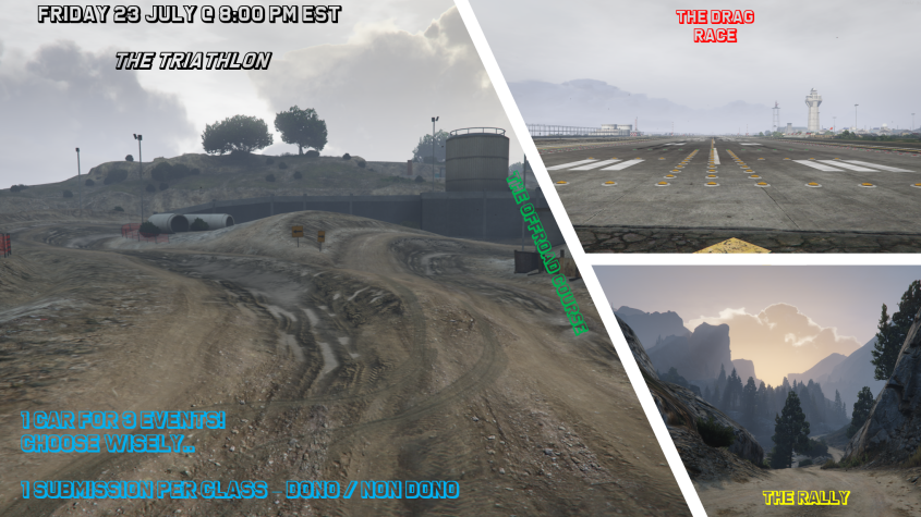 Don't forget the 3 day event happening at MCTV RP this weekend.