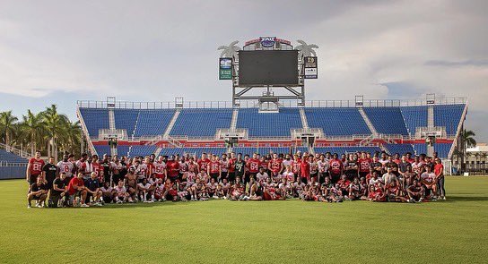 Summer training is in the books. Proud of this team and excited to see what this team can become! THE JOB AINT DONE TILL IT IS DONE! #football #strengthandconditioning