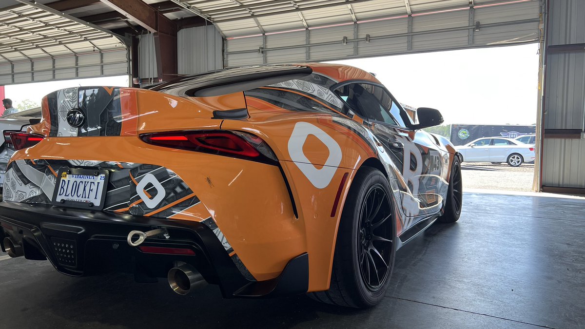 MissVosk's tweet photo. Here we gooo @VoskCoin 🏁 #gridlife #bitcoin https://t.co/PTkqtVdJGt