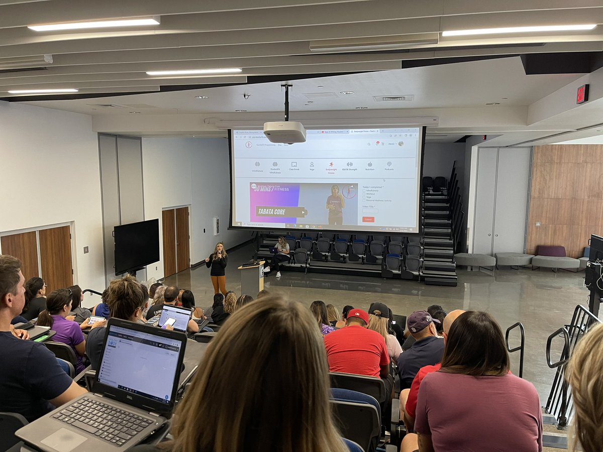 Agomez13_'s tweet image. Thank you @LexiTucker_CSP for the great training on the Healthy Body Strong Mind district initiative! I’m ready to roll this out for my campus!💪😎 #TeamSISD #21stCenturyBuffs  #BuffPuff #iykyk #StayBuffaloStrong #comma #BUFFbaby #fitleaders @JFCarrasco_JCE