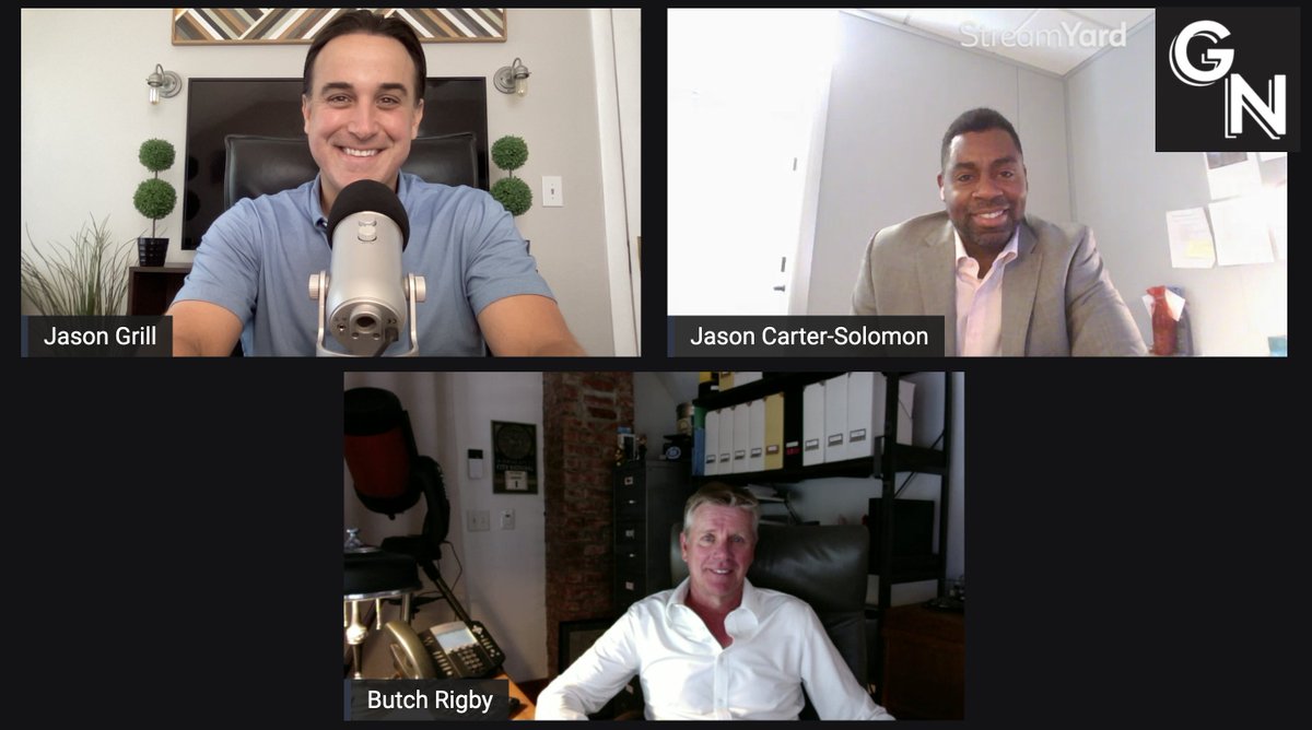 Check out the <a href="/GrillNationShow/">Grill Nation with Jason Grill</a> with @ButchRigby!

Listen 🎙️: podcasts.apple.com/us/podcast/inc…
Watch 📺: youtu.be/leswCIUQT2A

Butch has been a leader in #KC #realestate and #development market for over 30 years. 

Thanks to <a href="/LandmarkNatlBan/">Landmark Natl Bank</a> <a href="/JCarterSolomon/">Jason Carter-Solomon</a>!

#KCMO #Podcast #GrillNation
