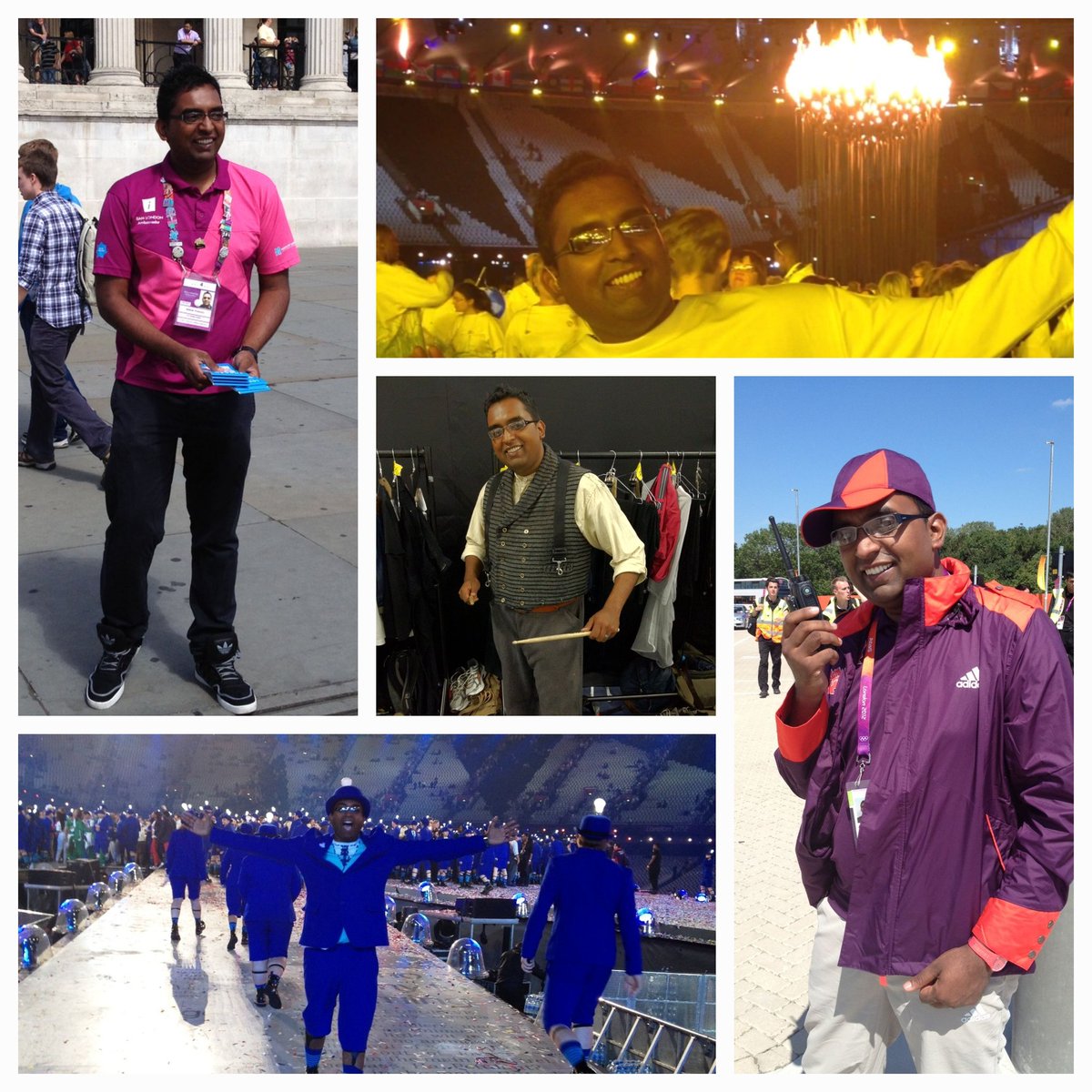 AktharHussain's tweet photo. #10years ago I made it my personal goal to make the most of @London2012 and took up every opportunity I could! From a @2012drummers, Opening and Closing Ceremony Athlete Marshal, @gamesmakers2012 and London Ambassador! I made #My2012 memories to last a lifetime! #10thAnniversary https://t.co/pnM6eKRy4X