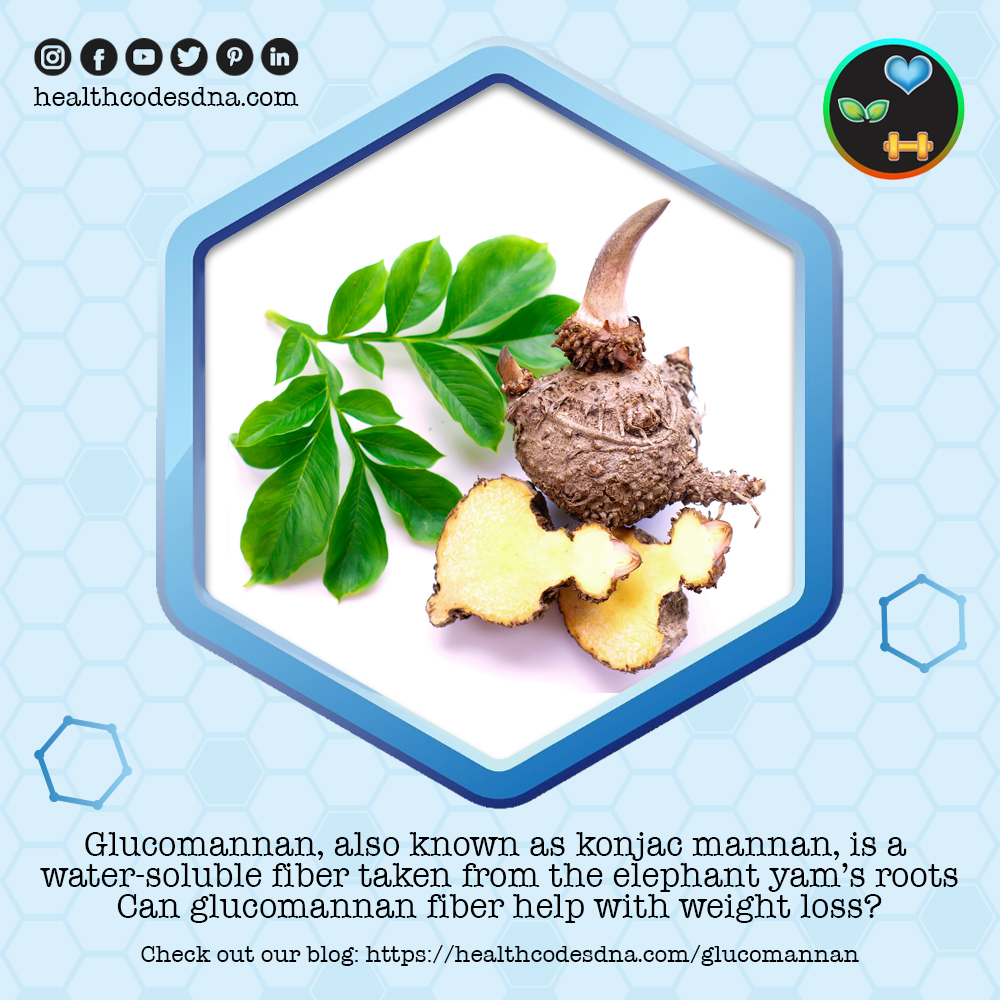 HealthCodesDNA's tweet image. 👉 The Glucomannan is a type of fiber. It is made from the root of the konjac plant, which grows in Japan and other parts of Asia!

Can it help you lose weight? 
➡️ Click here to find out the answer: healthcodesdna.com/glucomannan/