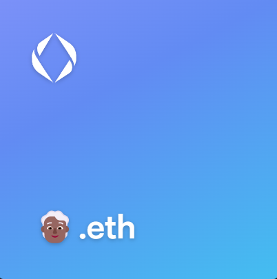 My first giveaway! 

No this isn't a joke and you will get it. 💪

I'm giving away a single Ethmoji: 🧑🏾‍🦳.eth
Just give this post a like and give it a share if you will.

I'll pick the winner on Sunday afternoon(EST) with: twitterpicker.com

#Ethmoji #ENS <a href="/EthmojiClub/">Ethm😮jis</a>