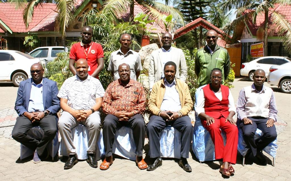 MMaraUniversity's tweet photo. SUSTAINABLE AGRICULTURE @MMaraUniversity
upscaled development of the Bsc. Sustainable Agriculture Programme, through a Nakuru retreat by experts led by Ag. VC Prof J.S. Chacha &amp; DVC (ASA) @ProfBulitia. Programme will boost food security. @EduMinKenya @rodgers_kirwa @prskkenya https://t.co/WQwBiIgu2u
