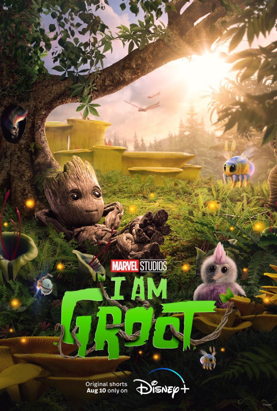 i am groot comic con poster