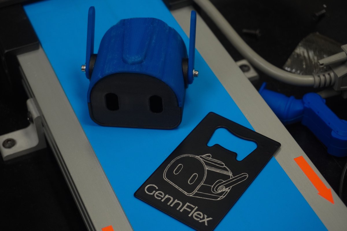 Gennflex_Inc's tweet photo. Some of the designs we've tested out one of our the CNC machines! You can get your hands on one of these for free at the IMTS Student Summit! What other designs should we do?
#gennflex #gennflex #IMTS #IMTS2022 #stem #robotics #readyrobotics #CNCmachine #yaskawa #stemeducation https://t.co/KjTUmkPzEB