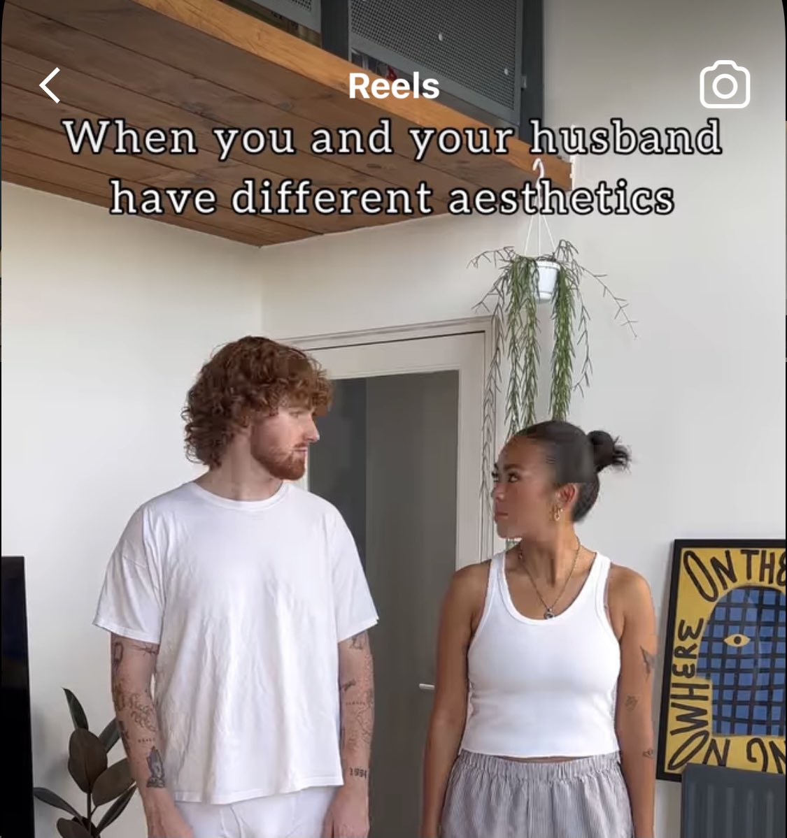 When he white and you something else