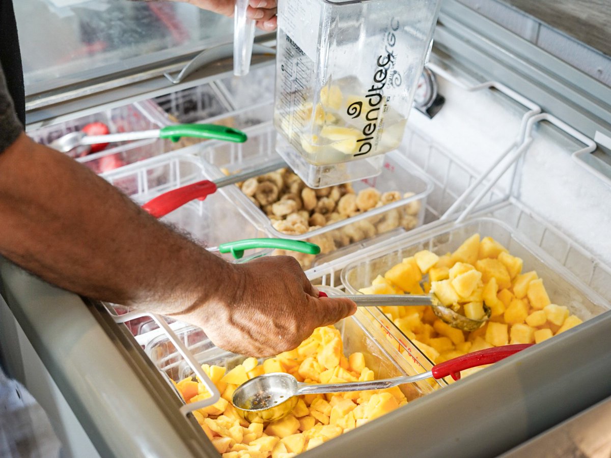 Bringing you only the freshest ingredients to your cool smoothie 💛