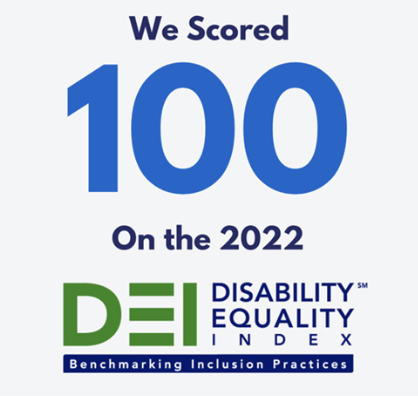 So proud of the team and thrilled to work for a top-scoring company on the @DisabilityIN Disability Equality Index. <a href="/Accenture/">Accenture</a> has been on the list for 6 years—and is the Top Company for Disability-Owned businesses this year. accntu.re/3BcxNiG #disabilityinclusion #areyouin
