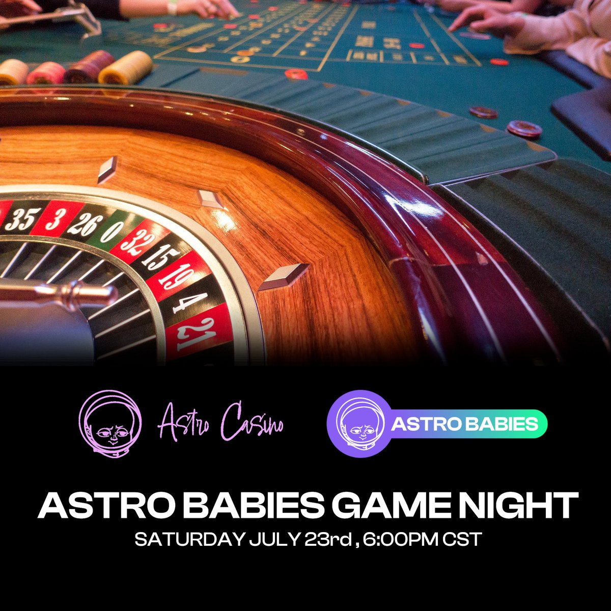 Astro Babies | Astro Casino LIVE! tweet media