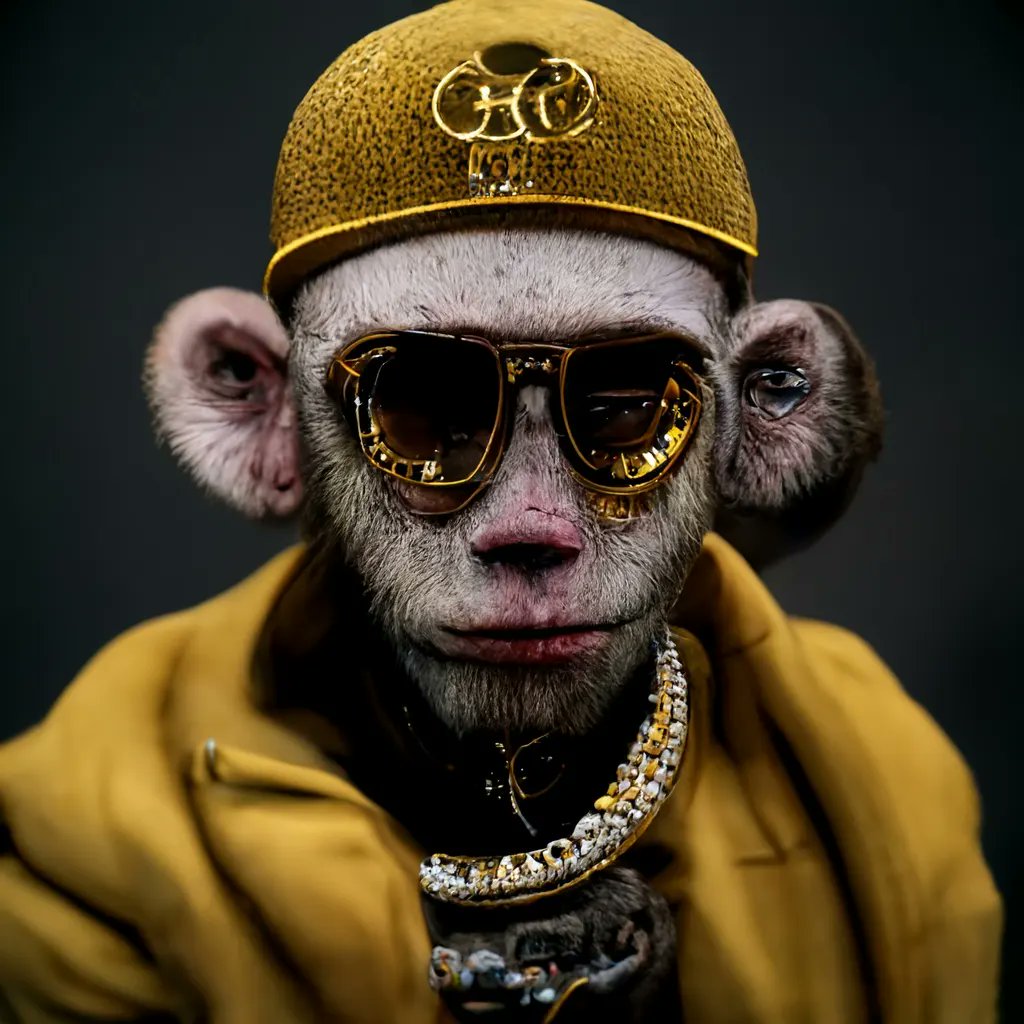 MooryrooM's tweet photo. β’ Rapper Monkey #QQB69
( From Monkey series )
#NFT #digitalart #monkey_series #digitalpainting #rarible
Available ππ½
https://t.co/eAUOKCf5zD https://t.co/4ESd2HmvGq
