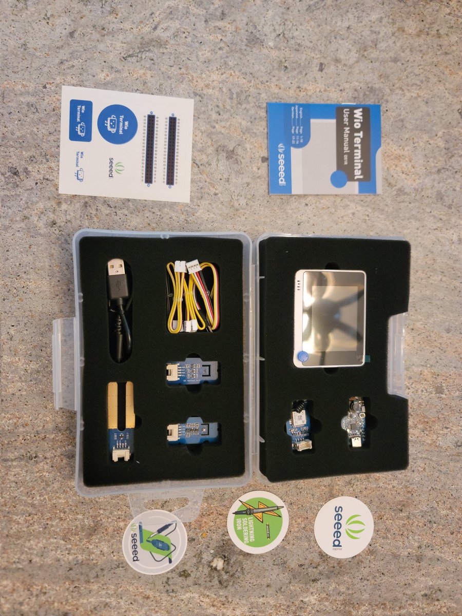 Can't wait to start my next project with this <a href="/seeedstudio/">Seeed Studio</a> #intothewild kit. Let's get this contest going!