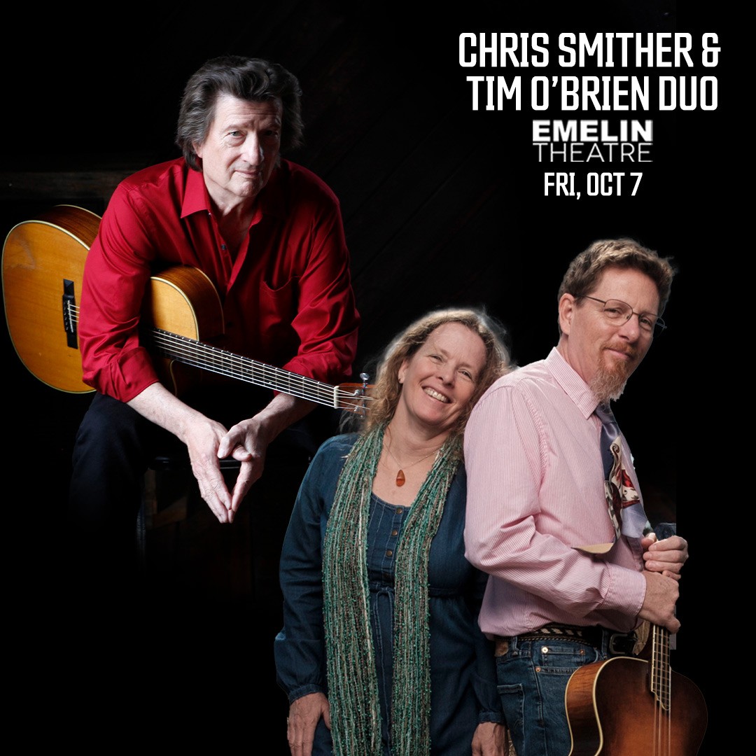 Just Announced! New shows this Fall at the Emelin Theatre: Chris Smither + Tim O'Brien w/Jan Fabricius - Fri, Oct 7 Martin Sexton - Sat, Dec 10 Dar Williams - Fri, Dec 30 Tickets now on sale at zpr.io/R6eEU #justannounced #newshows #livemusic #westchester #mamaroneck