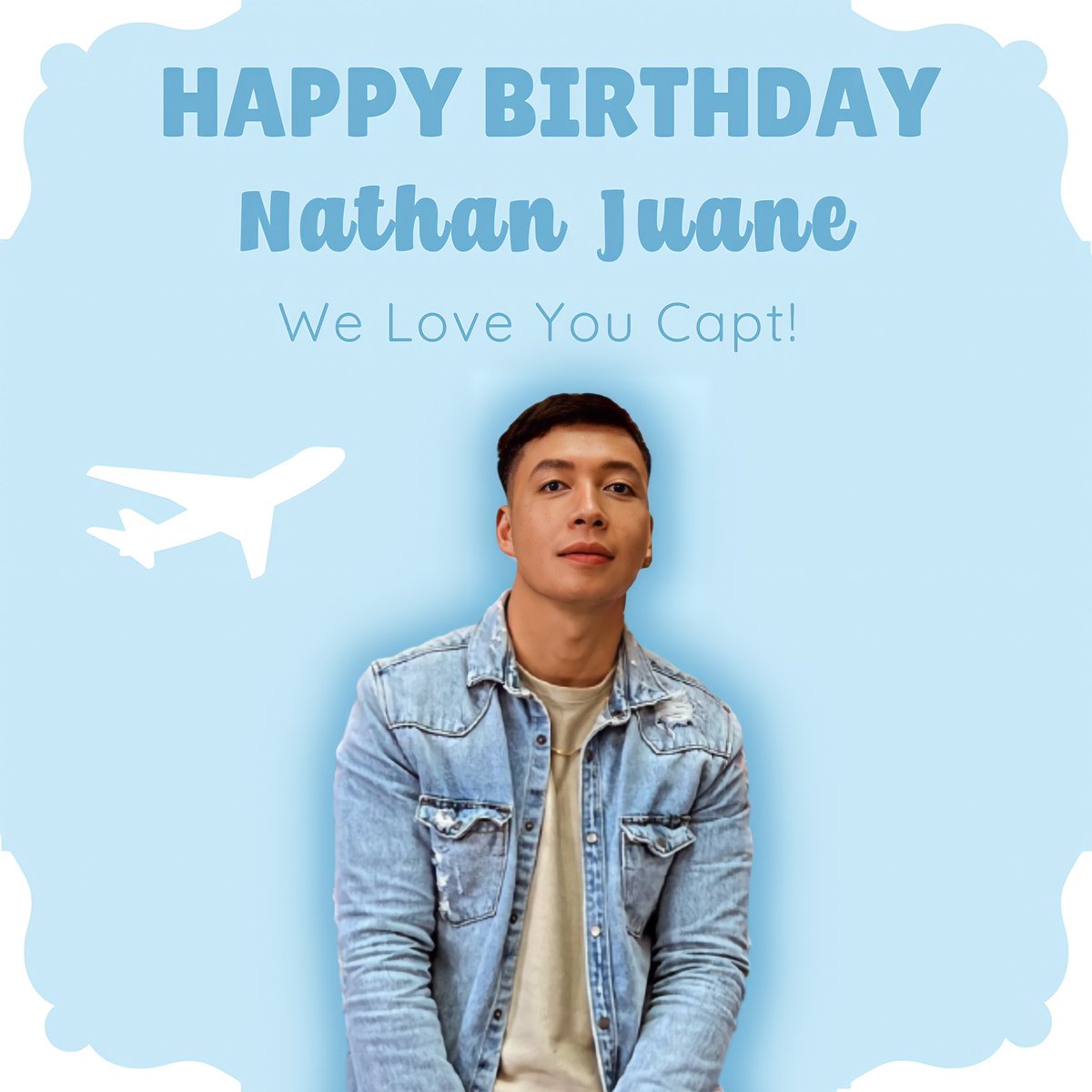 ialwaysmiks's tweet image. Good Morning, Capt! We wish you a beautiful day with good health and happiness forever. Happy Birthday
 @nathan_juane  ✈️💙

#NathanJuane