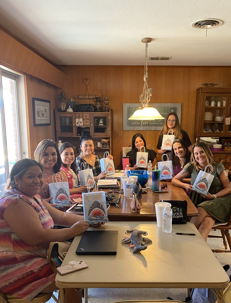 WeldonSmithRR's tweet photo. Smith Shark Tribes dove deep into preparation for the 22-23 school year at our Leadership Retreat! We are ready to be “ALL IN” for our students! #Strive2Thrive #CCISDProud https://t.co/lM7jXzpR9D